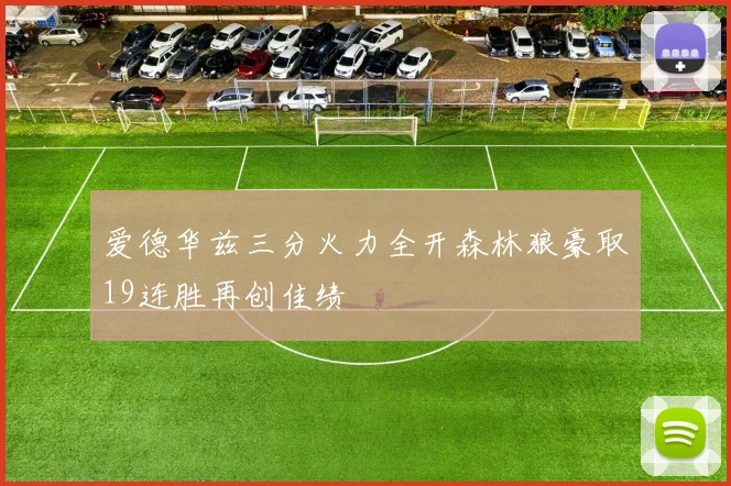 爱德华兹三分火力全开森林狼豪取19连胜再创佳绩